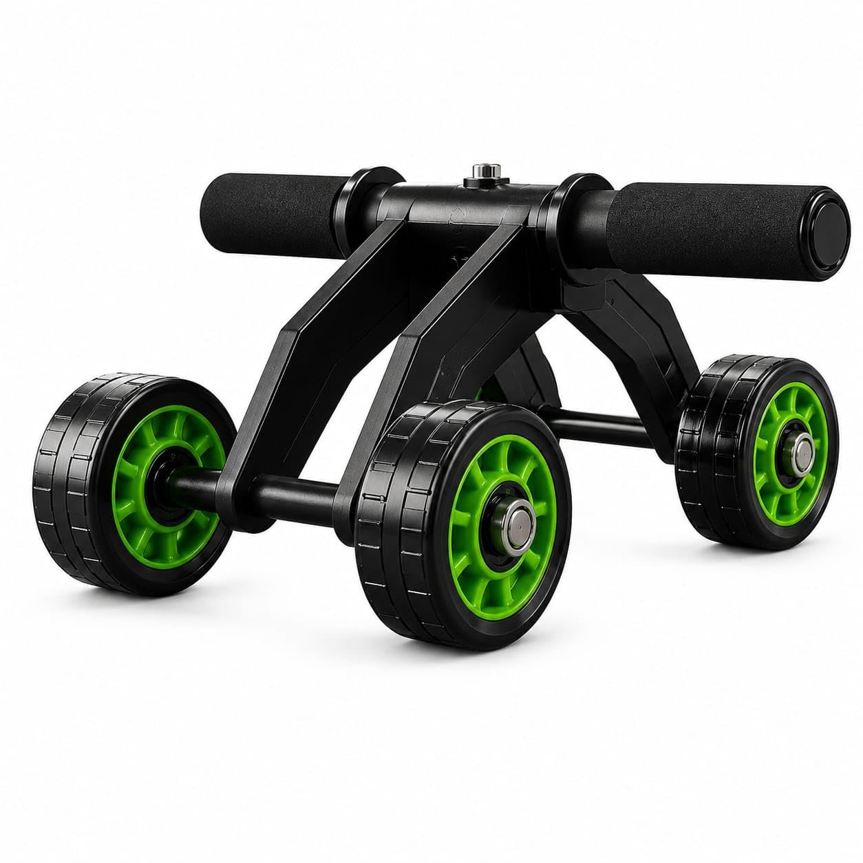 4-Wheel Ab Roller Wheel for Core Strength Training