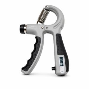Hand Grip Strengthener with Counter 5-60kg Adjustable Resistance
