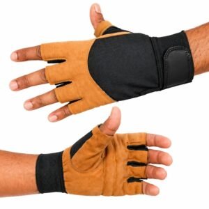 FITROX PRO Half Finger Gym Gloves for Men & Women